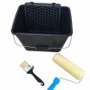 KIT TERRAZZI E PAVIMENTI di Tecno Prodist - Rullo di vernice, secchio da 16 l, griglia e pennello da 50 mm, per impermeabilizzazione
