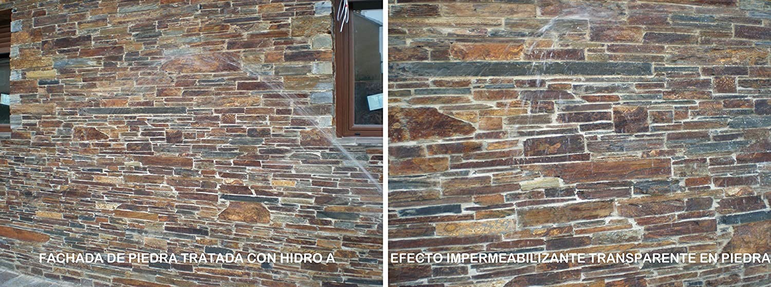 HIDRO A di Tecno Prodist - Impermeabilizzante trasparente, idrorepellente per facciate, piastrelle, mattoni e pietra.
