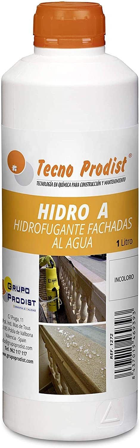 HIDRO A di Tecno Prodist - Impermeabilizzante trasparente, idrorepellente per facciate, piastrelle, mattoni e pietra.