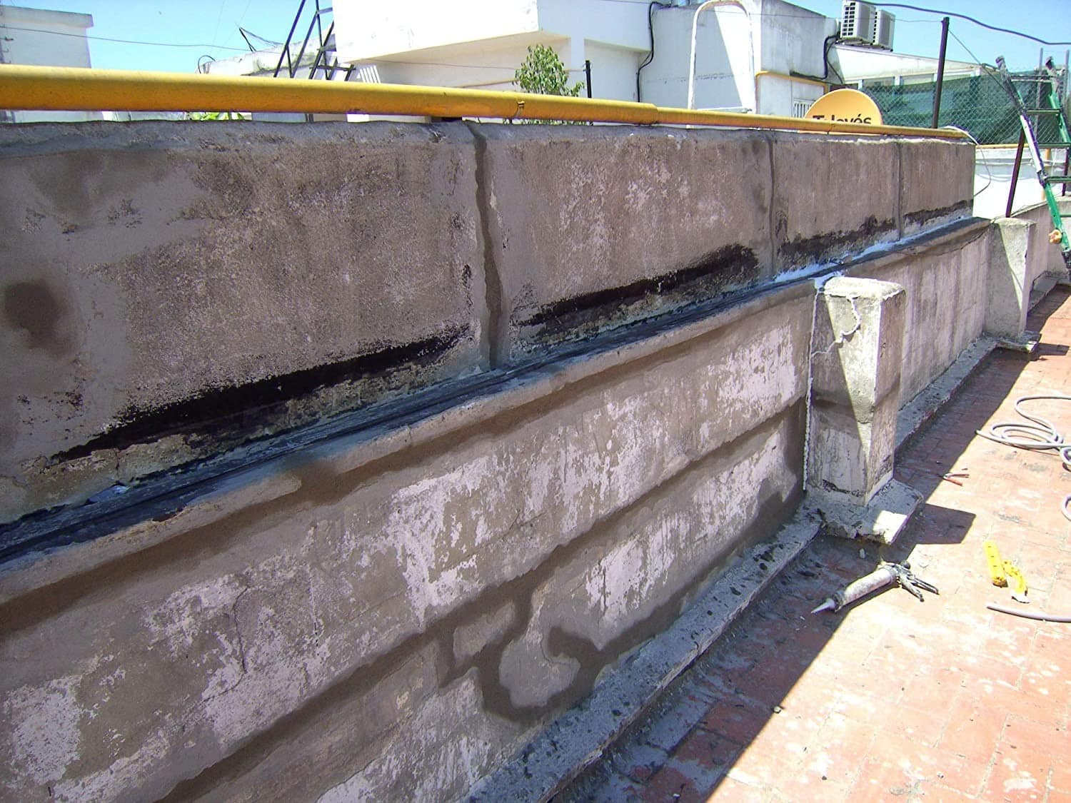 M-REPAR FACHADAS by Tecno Prodist - Mortier structurel pour façades, corniches, piliers - Avec fibres spéciales