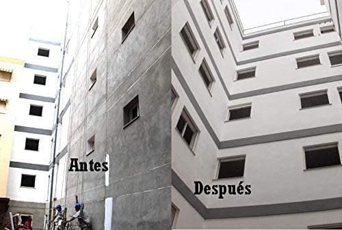 RELAS FACHADAS de Tecno Prodist - Peinture imperméabilisante à base d'eau - Haut pouvoir couvrant, blancheur et performance, ne fait pas d'éclaboussures.