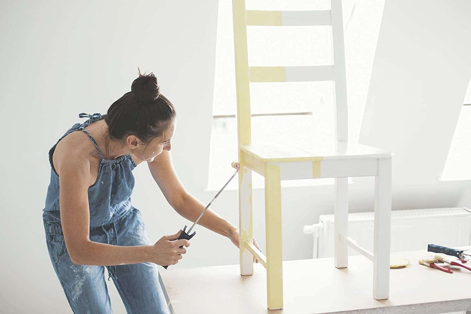 TECPINT FURNITURE by Tecno Prodist - Peinture à la craie - Peinture pour meubles - Peinture à l'eau - Peinture à la craie (blanc cassé)