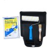 Tecno Prodist KIT DI PITTURA INTERNA - Rullo Dripproof di qualità - Secchio piatto - Rullo da 22 cm - Copre tutto - Pennello