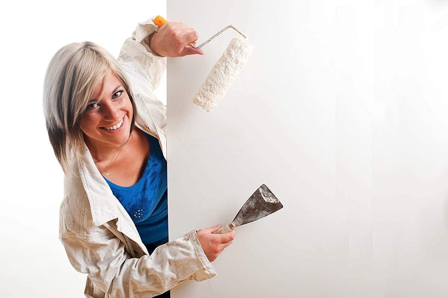 TECPINT WALL FILLER di Tecno Prodist - Stucco per pareti - Pasta per riempire le fessure - Pronto all'uso - (BIANCO)