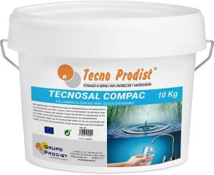 TECNOSAL COMPAC by Tecno Prodist - Sel compact Spécialement conçu pour les adoucisseurs d'eau - Comprimés, application facile, plus de confort