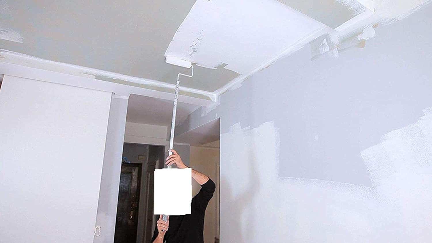 TECPINT TECHOS by Tecno Prodist - Peinture pour plafond à base d'eau - Extérieur et intérieur - Lavable - Application facile (BLANC)