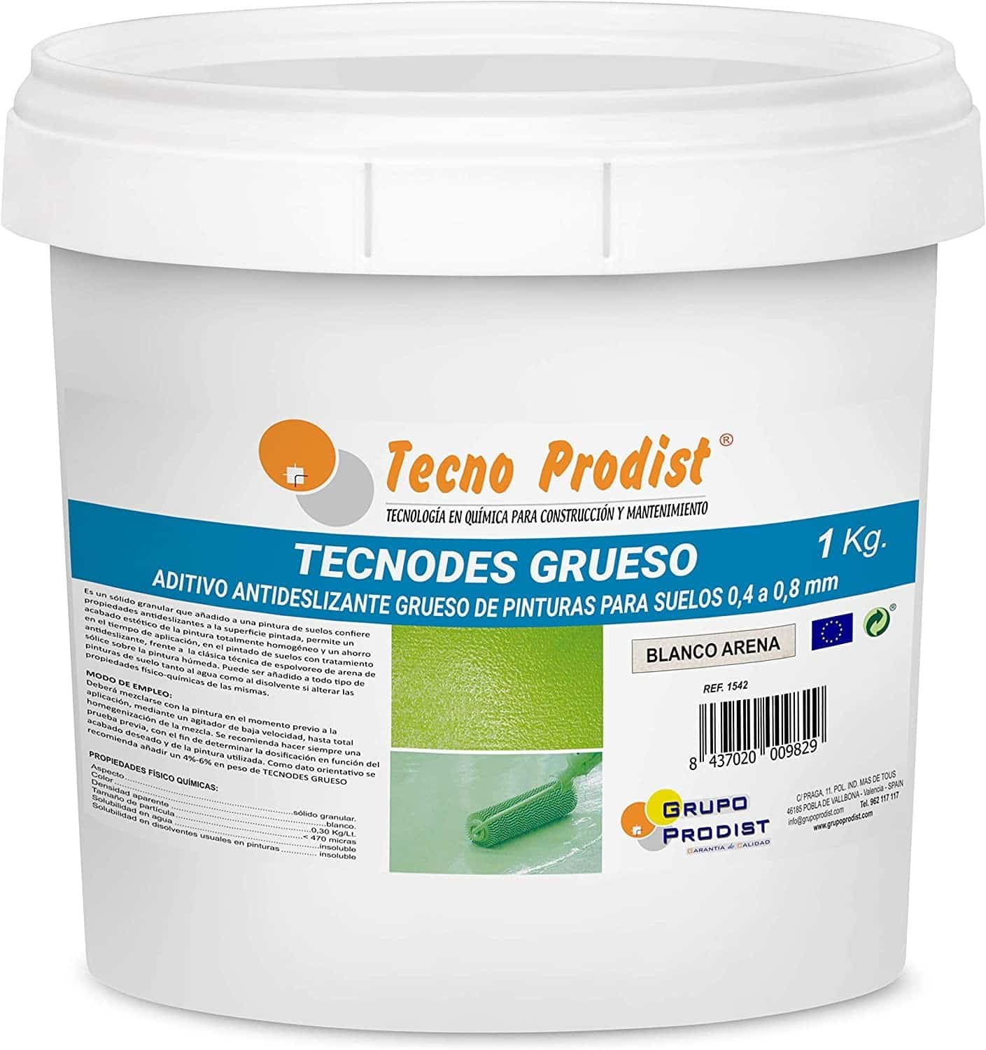 TECNODES by Tecno Prodist - Additif en poudre antidérapant pour peintures de sol