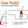 Tecno Prodist FONDO JUNTAS - Massa de enchimento para juntas de dilatação para selantes elastoméricos e mástiques de poliuretano
