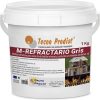 M-REFRACTARIO GRIS de Tecno Prodist - Mortier réfractaire pour briques réfractaires, plâtre, barbecues, fours ou cheminées.