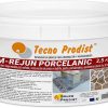 M-REJUN PORCELANIC da Tecno Prodist - Argamassa impermeável para ladrilhos, pavimentos cerâmicos, tijolos, pedra (Junta 4 a 20mm)