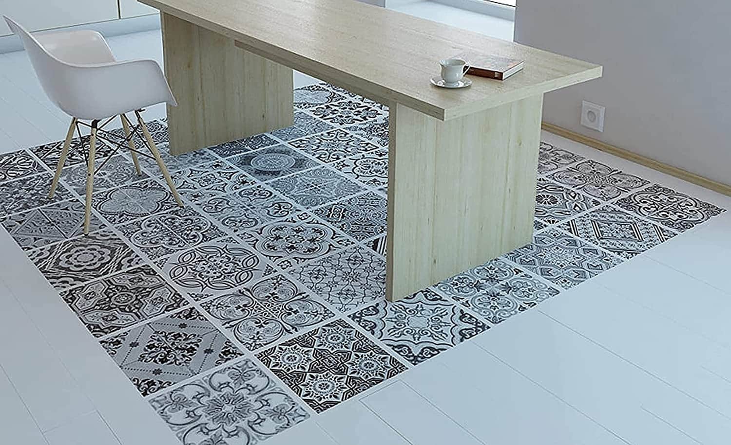 M-REJUN PORCELANIC da Tecno Prodist - Argamassa impermeável para ladrilhos, pavimentos cerâmicos, tijolos, pedra (Junta 4 a 20mm)
