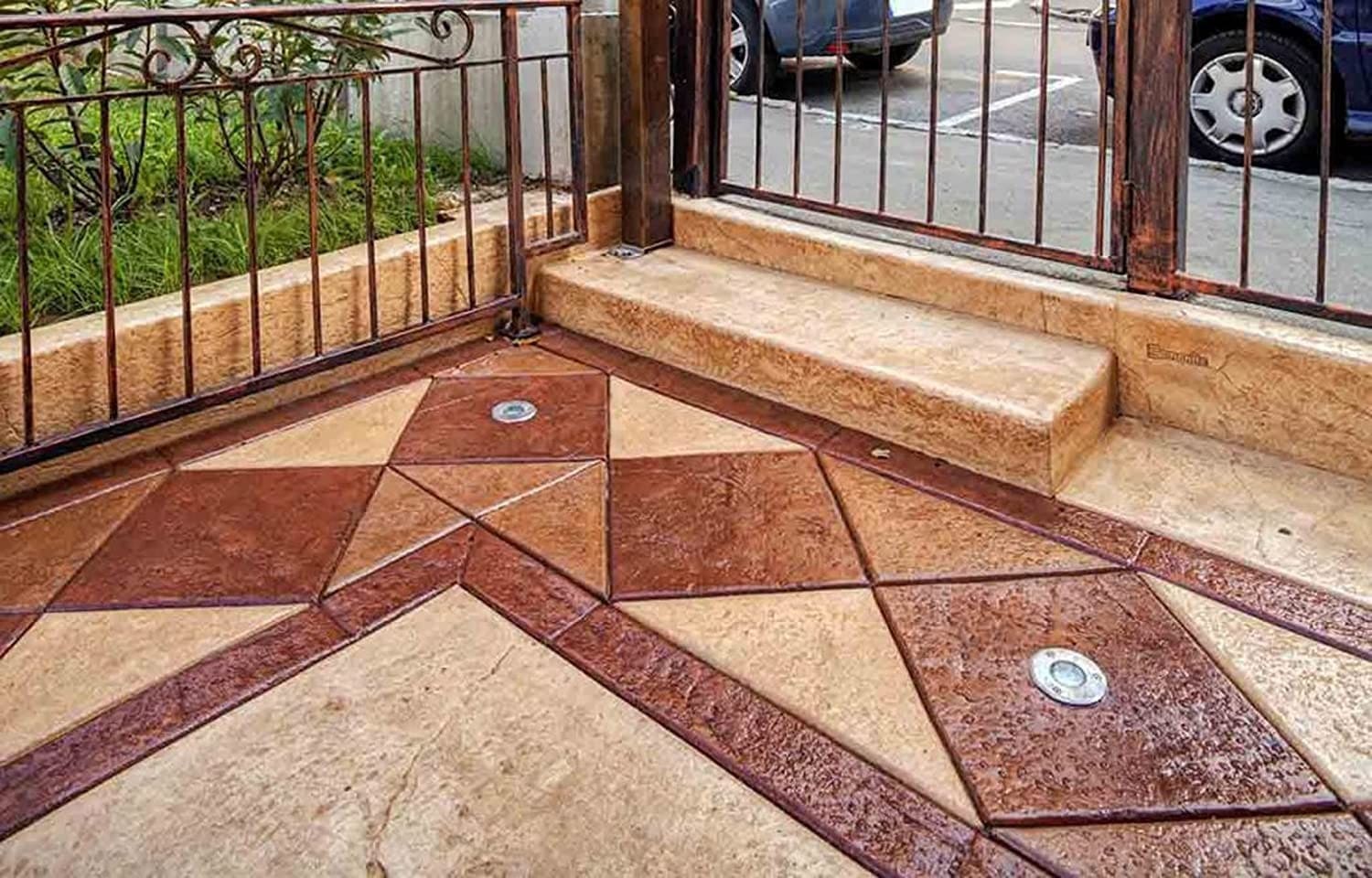 RESIPRO TEXTUR de Tecno Prodist - Revêtement protecteur à base d'eau pour le béton imprimé, à base de résines, à haut pouvoir d'ancrage et de résistance.