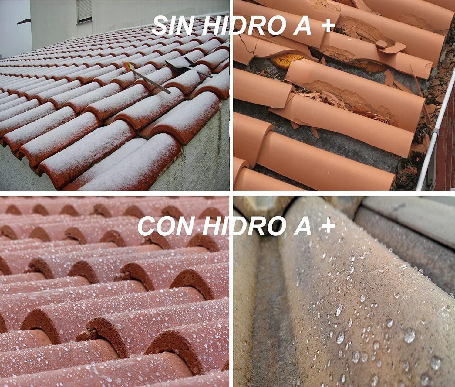 HIDRO A+ di Tecno Prodist - Impermeabilizzazione Impermeabilizzazione trasparente, incolore Impermeabilizzazione di facciate, piastrelle, pietra (+Pulver)