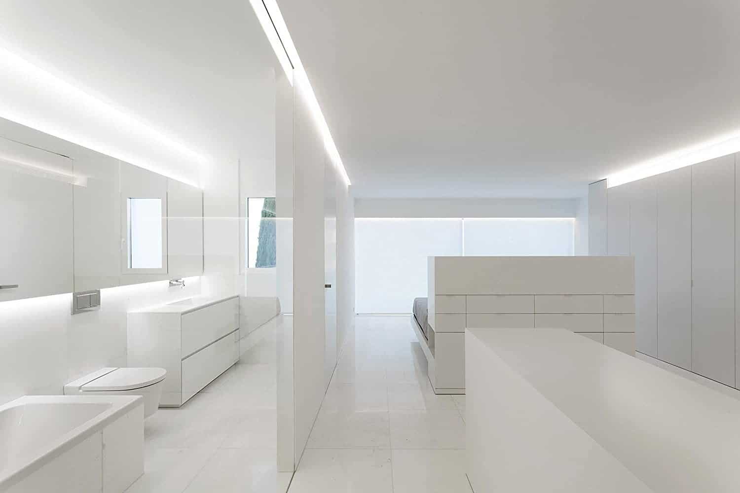 TECPINT SUPER COATING by Tecno Prodist - Peinture à l'eau, intérieur et extérieur, extra couvrante Lavable Inodore, Blanc Alaska