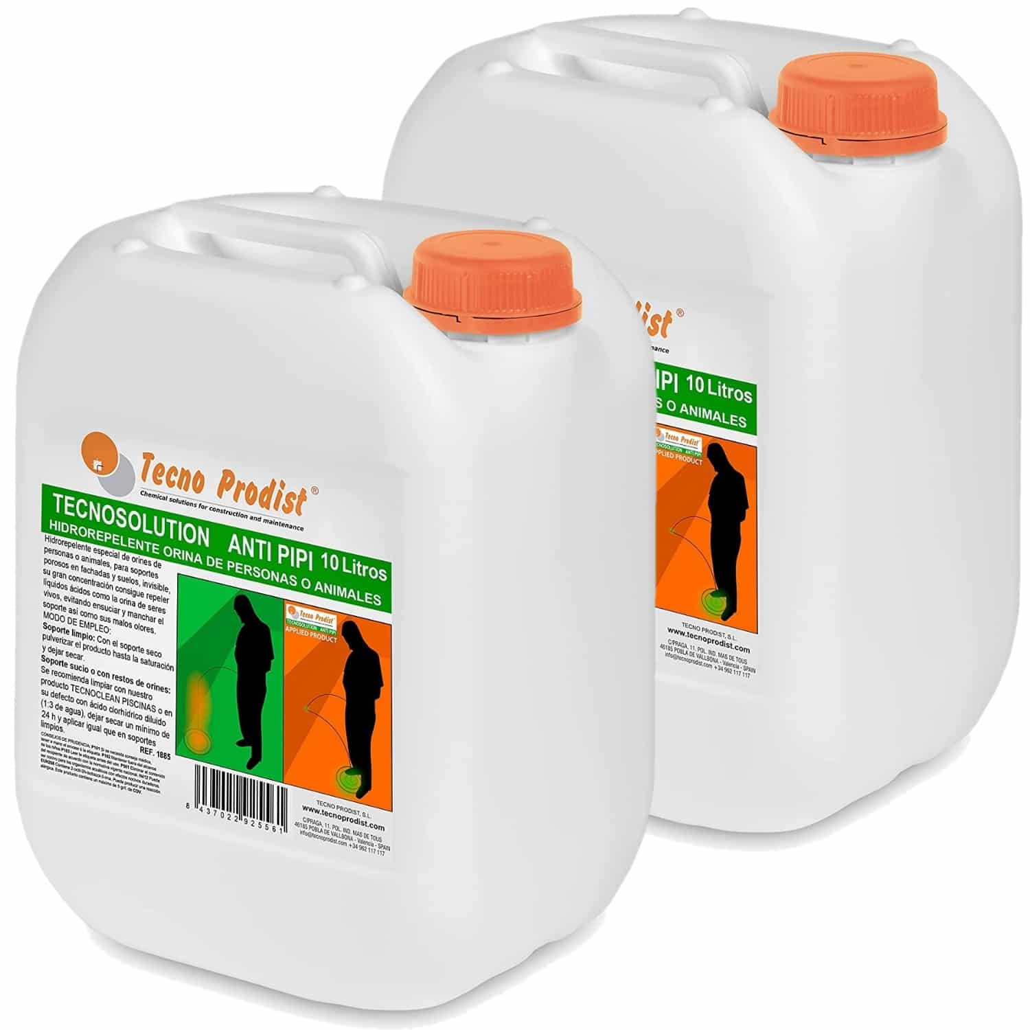 Tecnosolution Antipipi de Tecno Prodist - Hydrofuge spécial pour l'urine humaine et animale sur les façades et les sols.