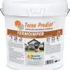 TERMOIMPER - Peinture extérieure isolante thermique à base d'eau - Façades étanches - Isolation thermique et frigorifique - Souple (anti-fissuration)