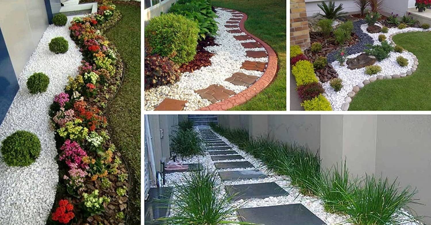 DECORATIVE ROCK GRAVA by Tecno Prodist - Pedra decorativa para jardim e decoração de interiores vasos, potes e floreiras
