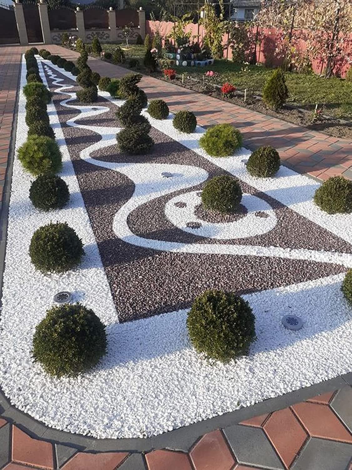DECORATIVE ROCK GRAVA by Tecno Prodist - Pedra decorativa para jardim e decoração de interiores vasos, potes e floreiras