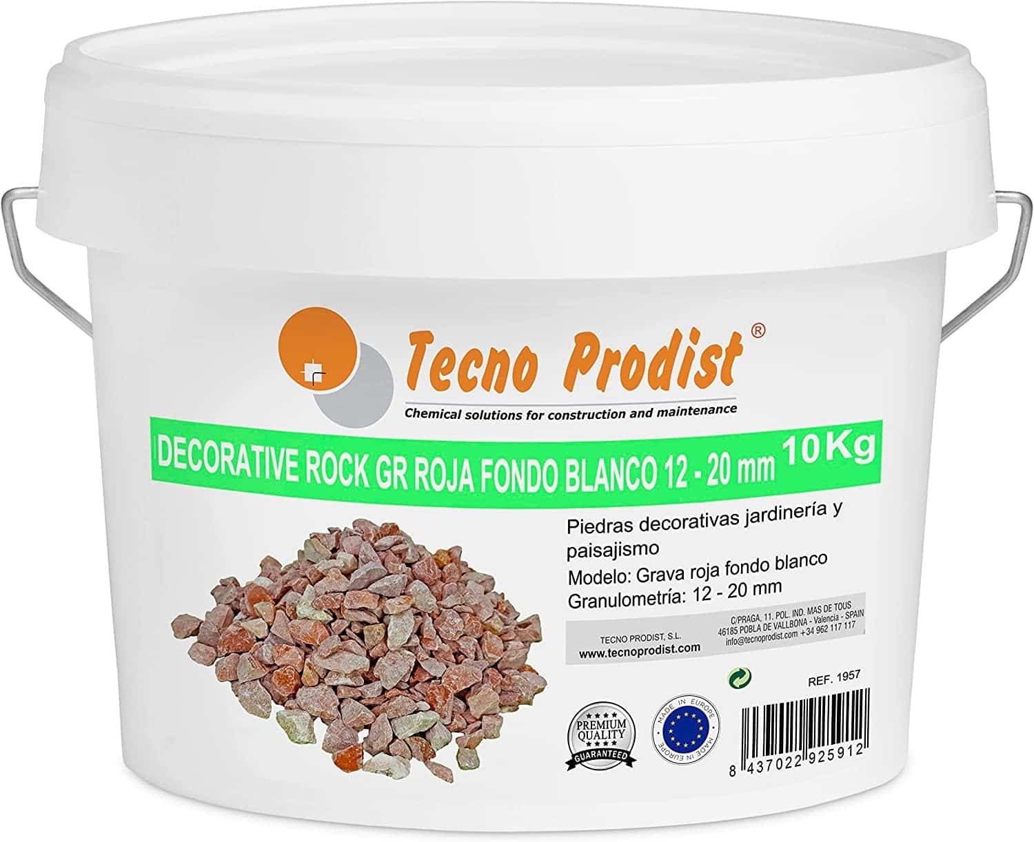 DECORATIVE ROCK GRAVA by Tecno Prodist - Pedra decorativa para jardim e decoração de interiores vasos, potes e floreiras