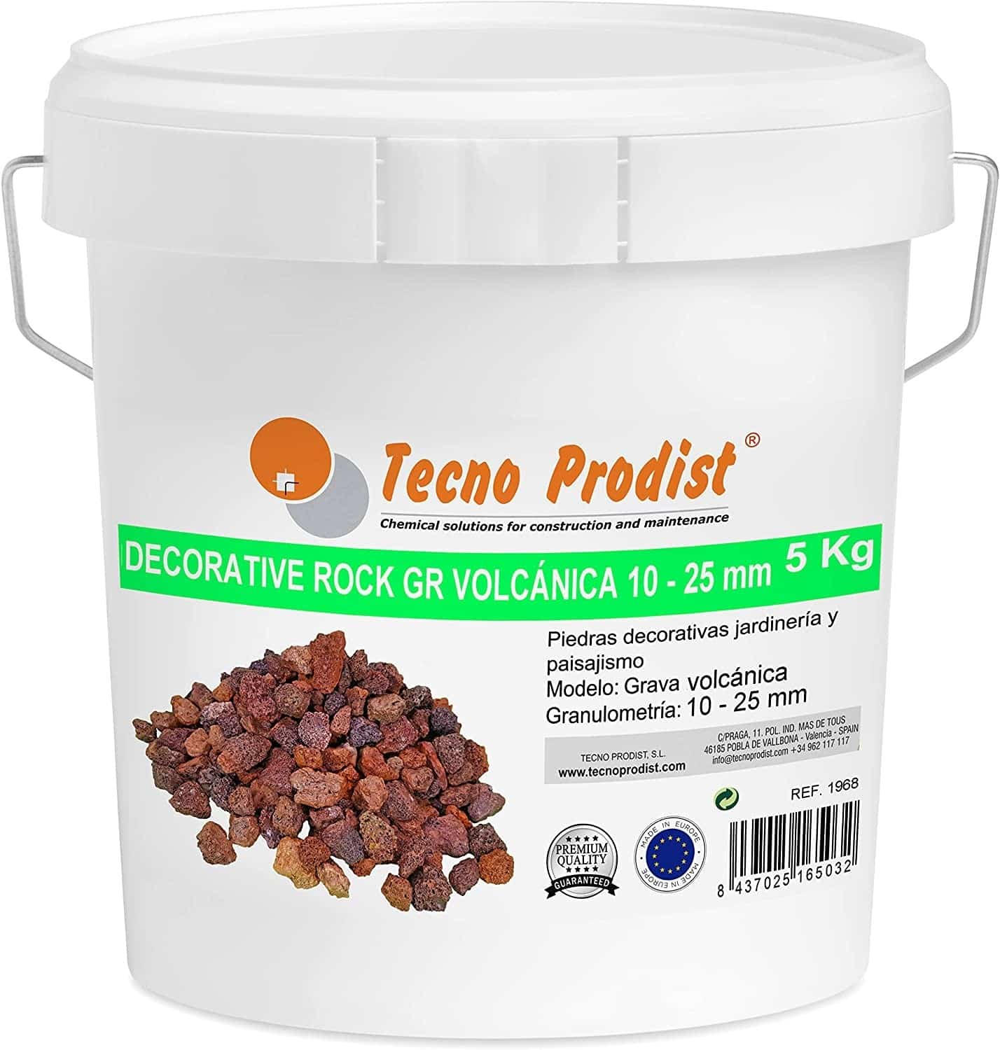 DECORATIVE ROCK GRAVA by Tecno Prodist - Pedra decorativa para jardim e decoração de interiores vasos, potes e floreiras