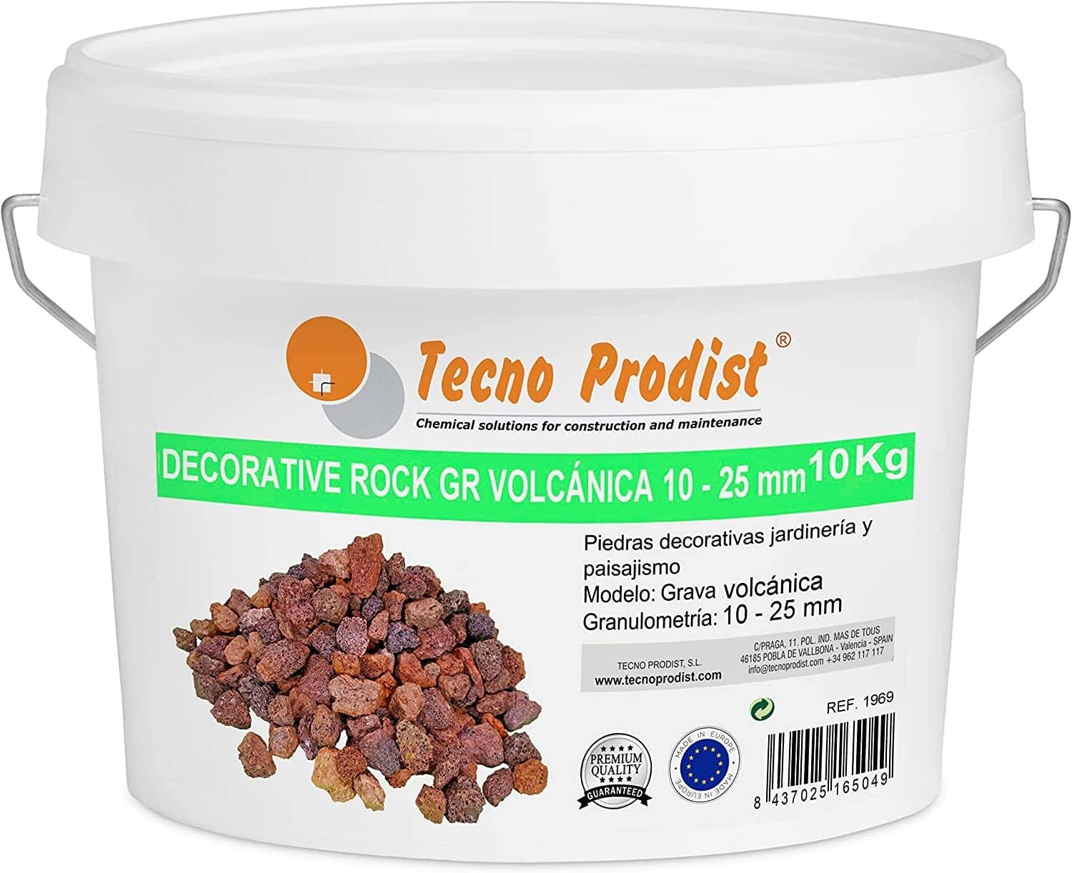 DECORATIVE ROCK GRAVA by Tecno Prodist - Pedra decorativa para jardim e decoração de interiores vasos, potes e floreiras