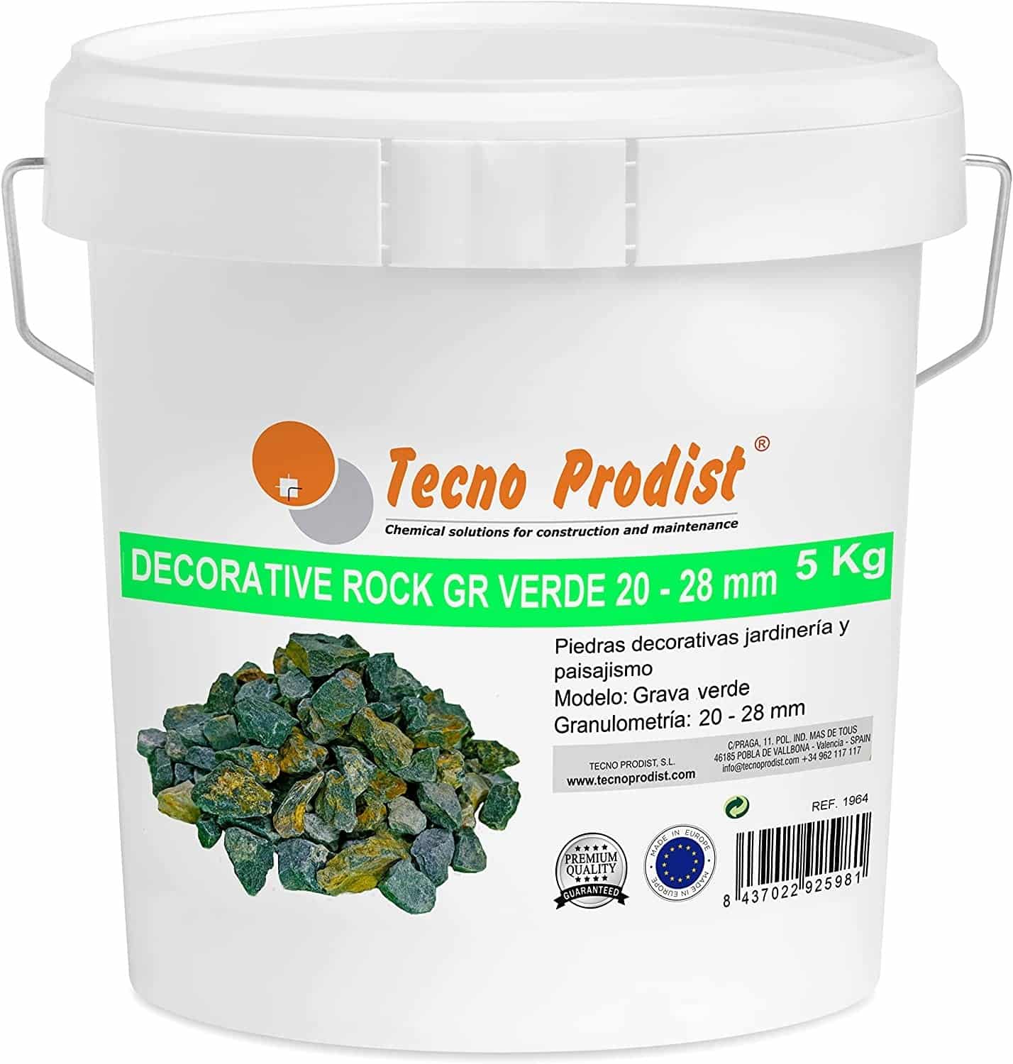 DECORATIVE ROCK GRAVA by Tecno Prodist - Pedra decorativa para jardim e decoração de interiores vasos, potes e floreiras