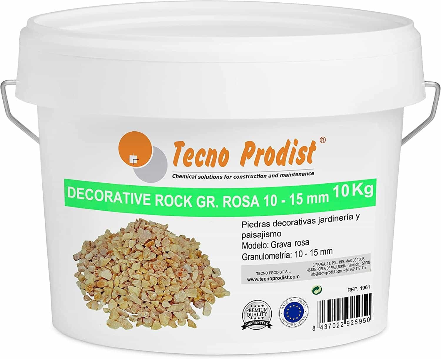 DECORATIVE ROCK GRAVA by Tecno Prodist - Pedra decorativa para jardim e decoração de interiores vasos, potes e floreiras