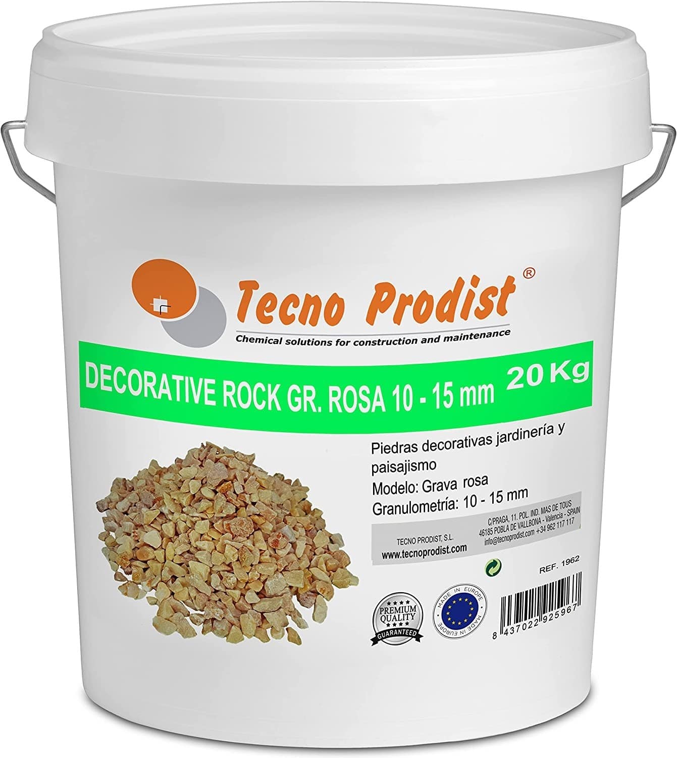 DECORATIVE ROCK GRAVA by Tecno Prodist - Pedra decorativa para jardim e decoração de interiores vasos, potes e floreiras