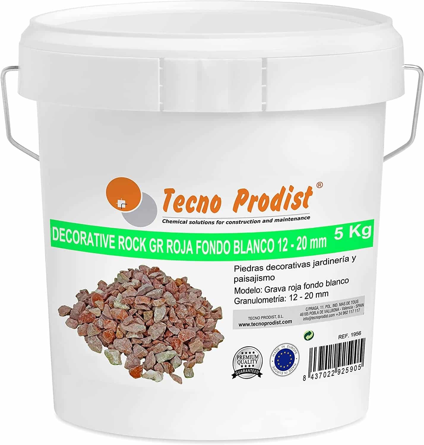 DECORATIVE ROCK GRAVA by Tecno Prodist - Pedra decorativa para jardim e decoração de interiores vasos, potes e floreiras