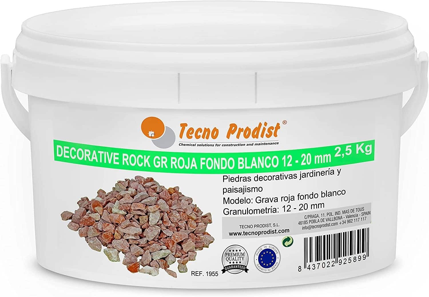 DECORATIVE ROCK GRAVA by Tecno Prodist - Pedra decorativa para jardim e decoração de interiores vasos, potes e floreiras