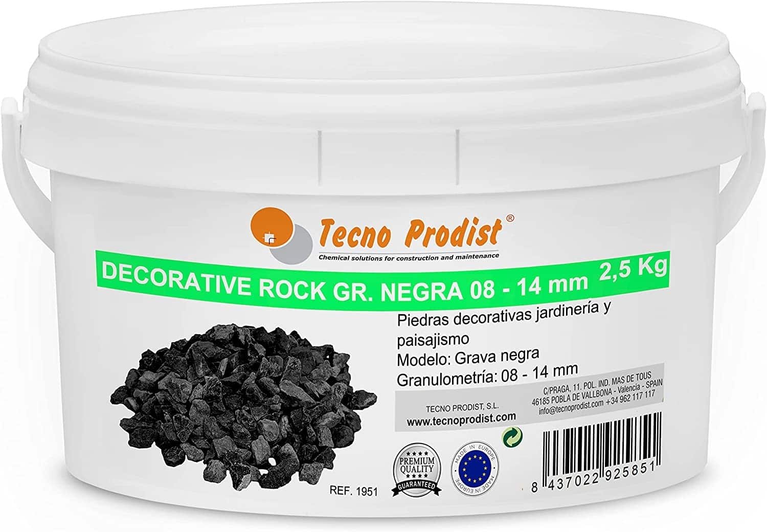 DECORATIVE ROCK GRAVA by Tecno Prodist - Pedra decorativa para jardim e decoração de interiores vasos, potes e floreiras