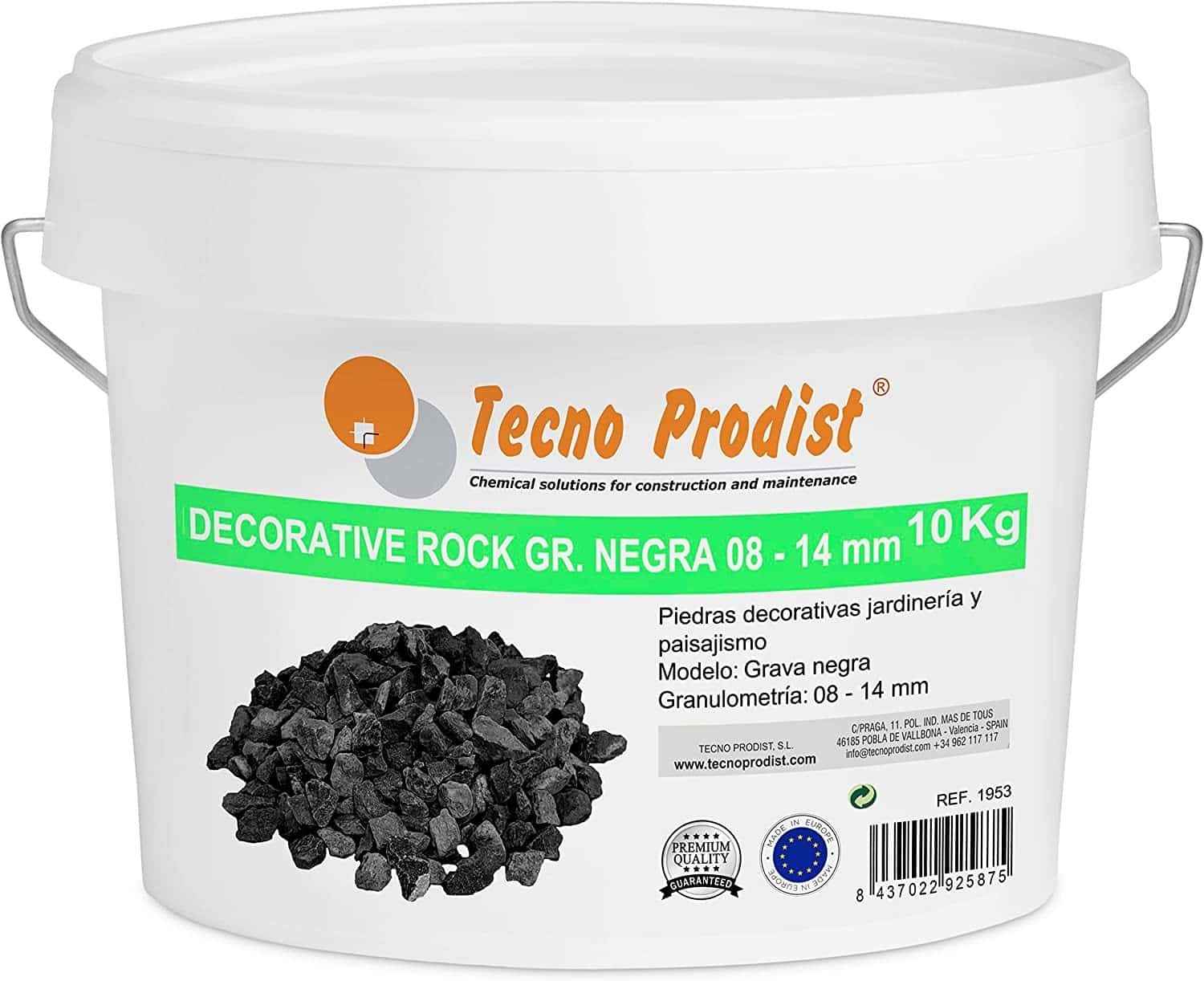 DECORATIVE ROCK GRAVA by Tecno Prodist - Pedra decorativa para jardim e decoração de interiores vasos, potes e floreiras