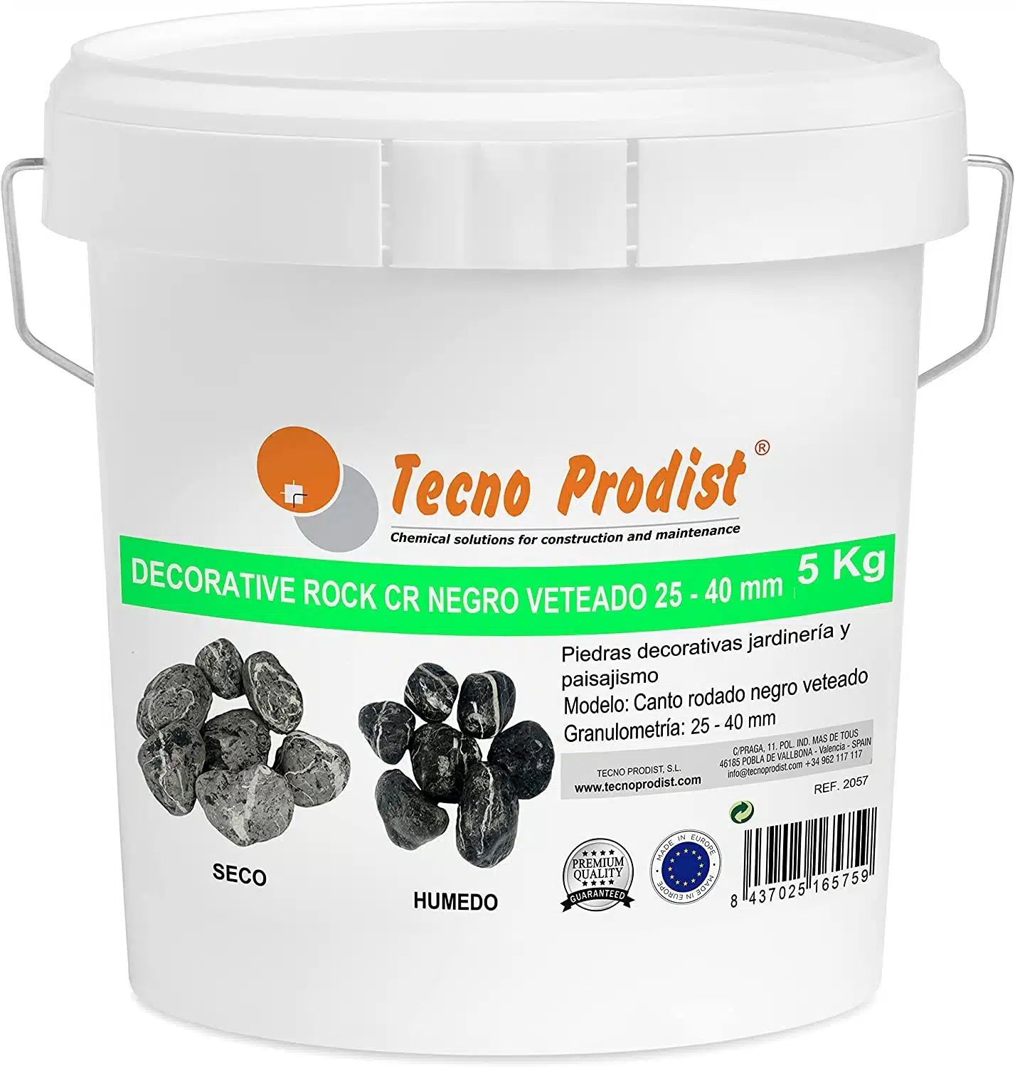 SASSO DECORATIVO di Tecno Prodist - Sasso decorativo da giardino, per vasi e contenitori da esterno e interno