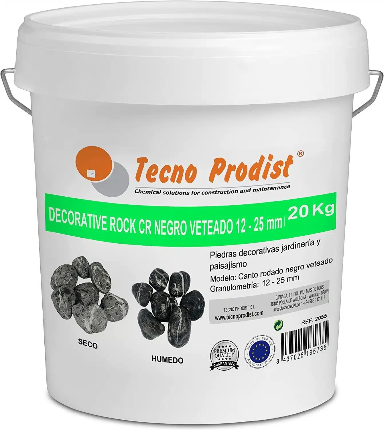 SASSO DECORATIVO di Tecno Prodist - Sasso decorativo da giardino, per vasi e contenitori da esterno e interno