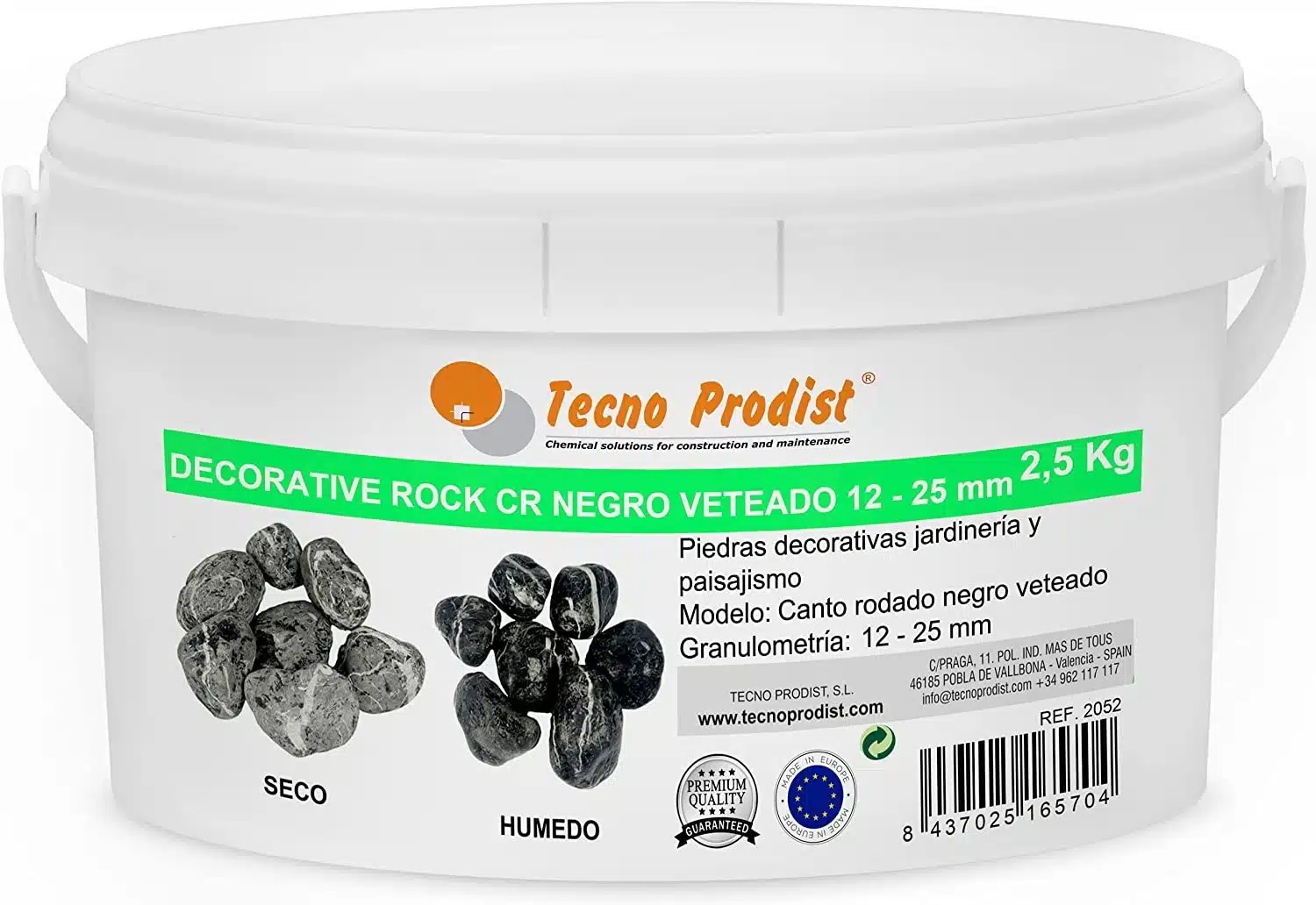 SASSO DECORATIVO di Tecno Prodist - Sasso decorativo da giardino, per vasi e contenitori da esterno e interno
