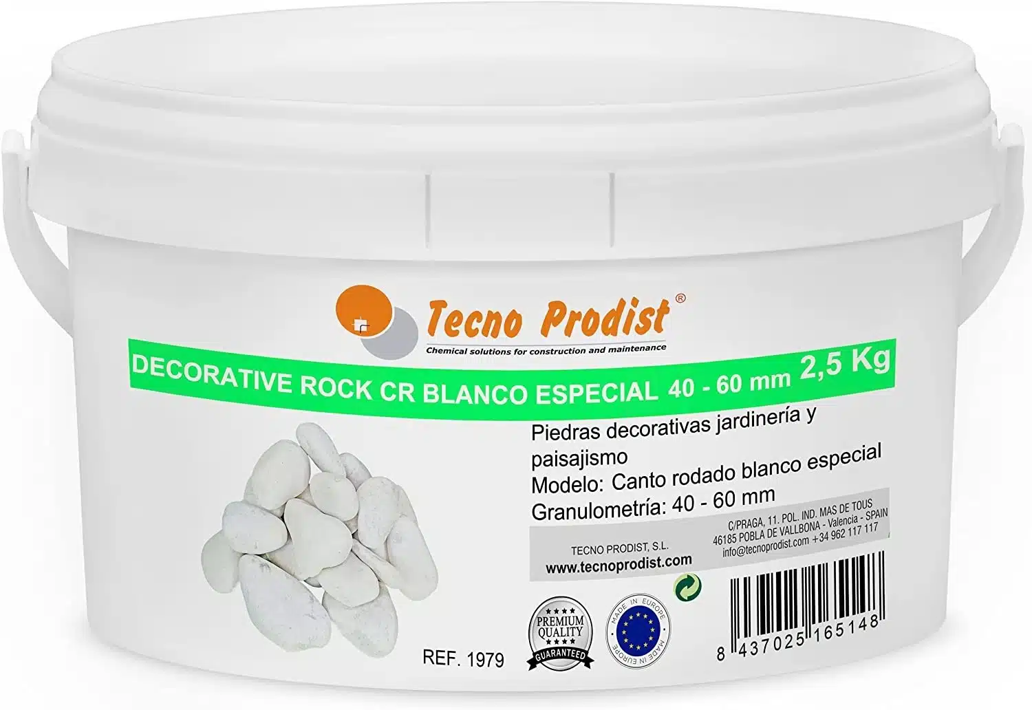 SASSO DECORATIVO di Tecno Prodist - Sasso decorativo da giardino, per vasi e contenitori da esterno e interno