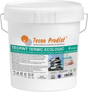 Peinture écologique d'isolation thermique et acoustique TECPINT TERMIC ECOLOGIC de Tecno Prodist - Peinture écologique, d'isolation thermique et acoustique, intérieure - extérieure, respirante.