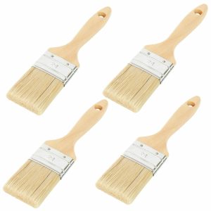 BROSSE TRIPLE EN BOIS 40mm (Pack 4 uni)