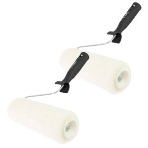 2 ROULEAUX NATURE 22cm PEINTURE EXTERIEURE, Surfaces lisses ou rugueuses (Pack 2 uni)