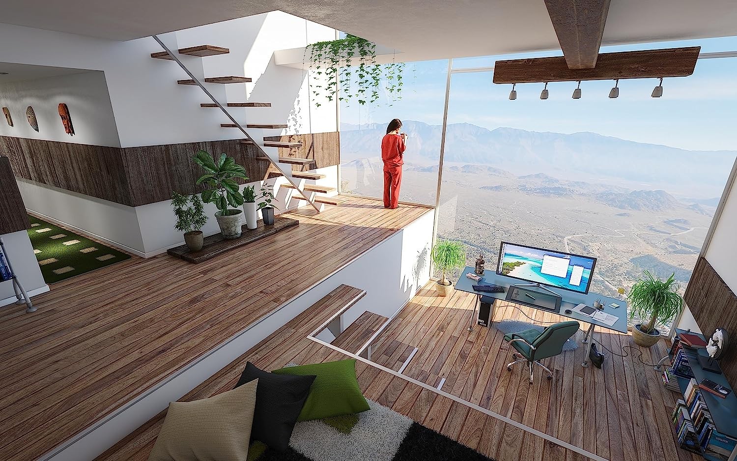 TECPINT SOL-SILICATO ECOLOGIC da Tecno Prodist Tinta de silicato mineral à base de água para exteriores e interiores, Natural Respirável