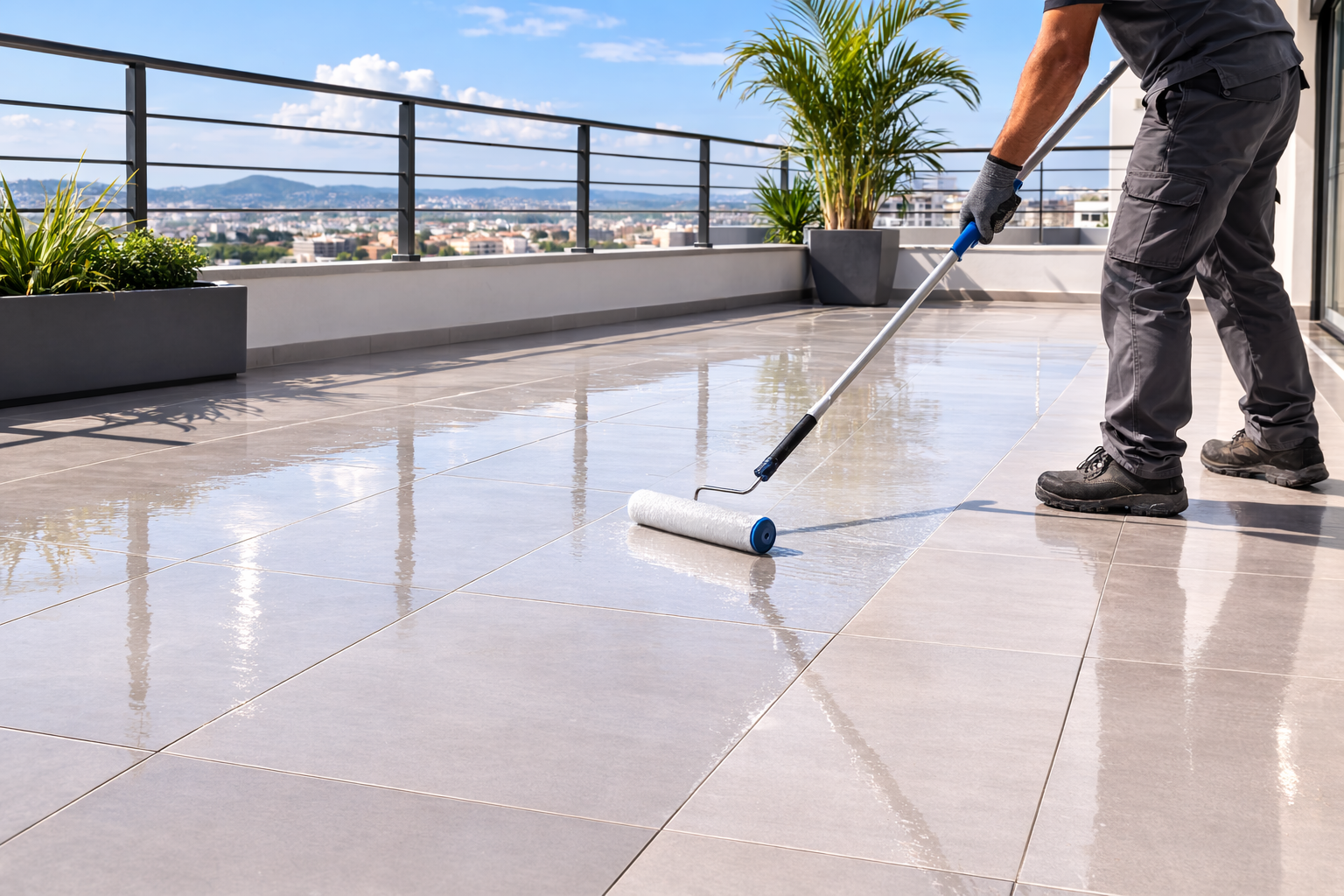 TERMOIMPER TRANSPARENT • Impermeabilizante transparente con aislamiento térmico - immagine 3