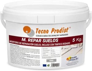 M-REPAR SUELOS de Tecno Prodist - Mortero estructural suelos hormigón o cemento, incluso tráfico rodado (transitable en 2 horas)