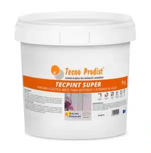 TECPINT SUPER de Tecno Prodist - Pintura al agua para interior y exterior - Alta blancura - Lavable - Fácil aplicación