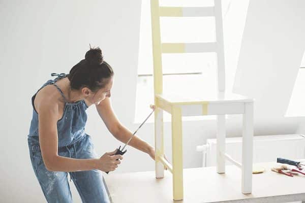 TECPINT MUEBLES de Tecno Prodist - Pintura a la Tiza - Pintar Muebles - Pintura al Agua - Chalk Paint (Blanco Roto)