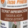 TECPINT IMPRIMACIÓN de Tecno Prodist - Fijador al Agua sellante - Incolora - Pintar paredes Exterior e Interior - Alto anclaje