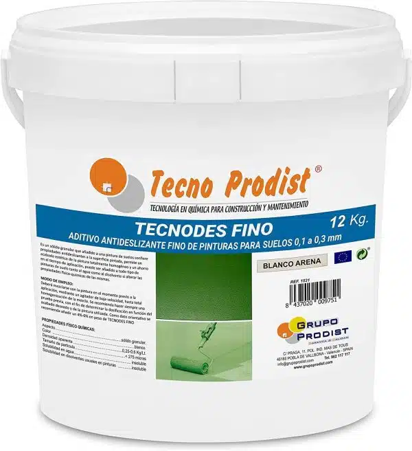 TECNODES de Tecno Prodist - Aditivo antideslizante en polvo para pinturas para suelos