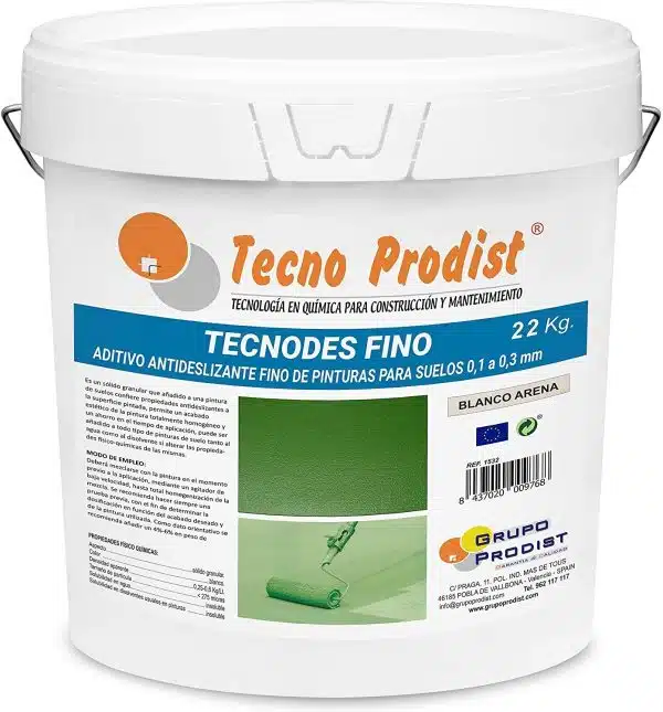 TECNODES de Tecno Prodist - Aditivo antideslizante en polvo para pinturas para suelos