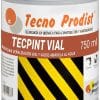 TECPINT VIAL de Tecno Prodist - Pintura vial al agua, para señalización, vados, secado rápido, no tóxica, Sin olor