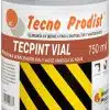 Pintura vial para señalización de vados TECPINT VIAL de Tecno Prodist - Pintura vial al agua, para señalización, vados, secado rápido, no tóxica, Sin olor