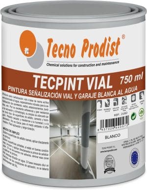 TECPINT VIAL di Tecno Prodist - Vernice stradale a base d'acqua, per segnaletica, guadi, a rapida essiccazione, atossica, inodore.